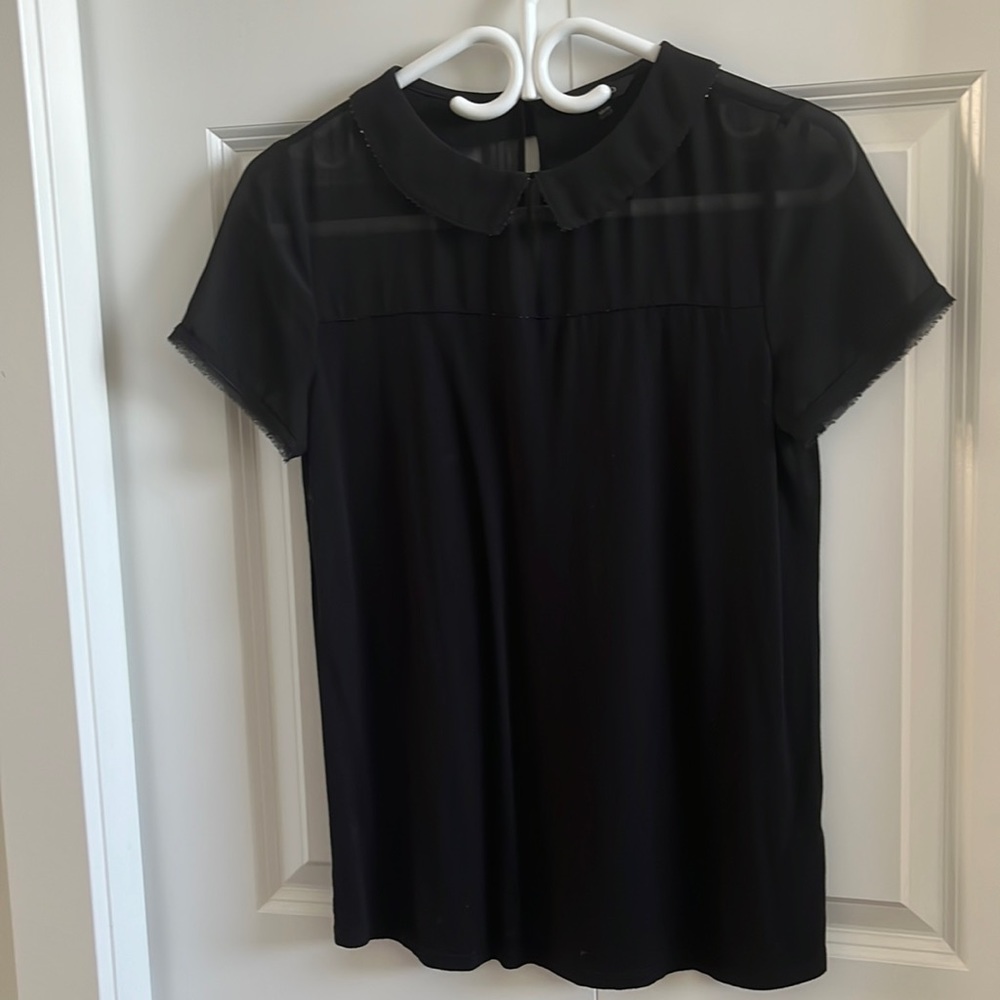 RW&Co. Black Blouse